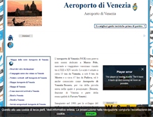 Tablet Screenshot of aeroportodivenezia.com